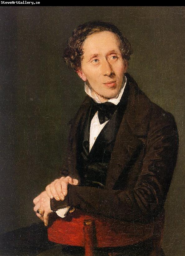 Christian Albrecht Jensen Portrait of Hans Christian Andersen